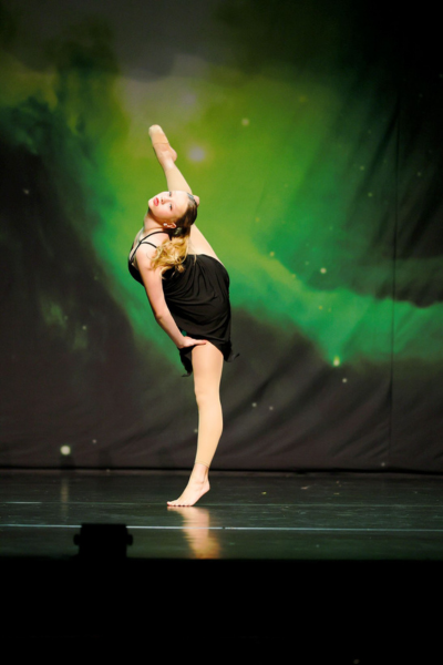 A Dancer in A Contemporary Dance Class in West Byfleet